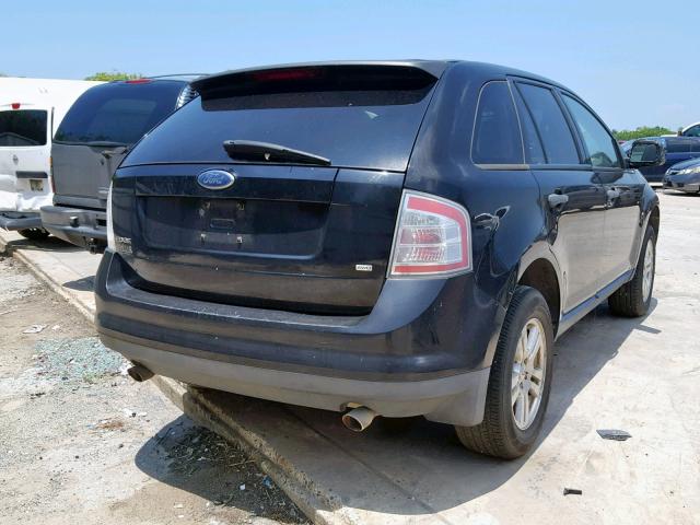 2FMDK46C47BB26323 - 2007 FORD EDGE SE BLACK photo 4