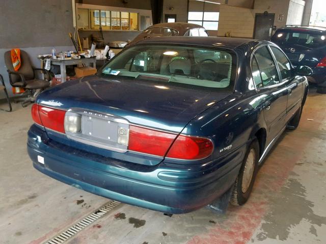 1G4HP54K9Y4234886 - 2000 BUICK LESABRE CU GREEN photo 4