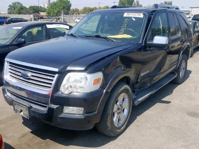 1FMEU65EX6UB47019 - 2006 FORD EXPLORER L BLACK photo 2