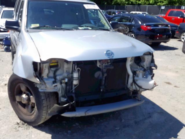 5N1ED28T62C518938 - 2002 NISSAN XTERRA XE SILVER photo 9