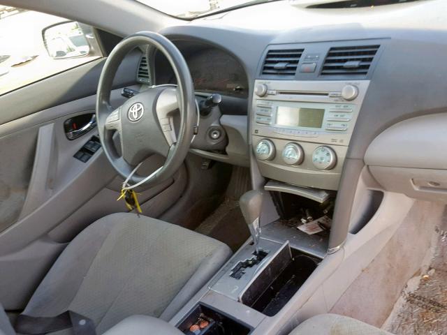 JTNBE46K073043879 - 2007 TOYOTA CAMRY NEW GRAY photo 9