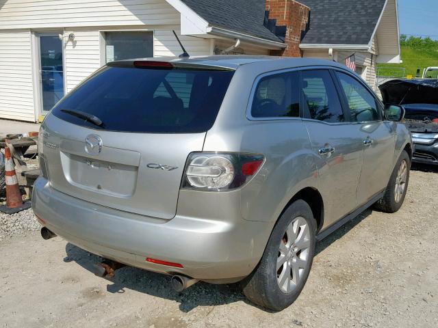 JM3ER293870148581 - 2007 MAZDA CX-7 SILVER photo 4