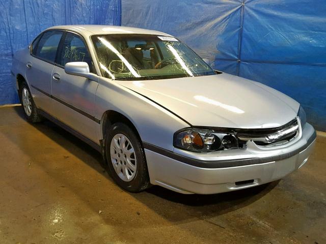 2G1WF52EX39310190 - 2003 CHEVROLET IMPALA SILVER photo 1