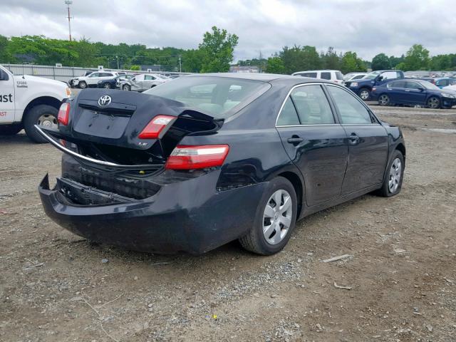 4T1BE46K57U036971 - 2007 TOYOTA CAMRY NEW BLACK photo 4