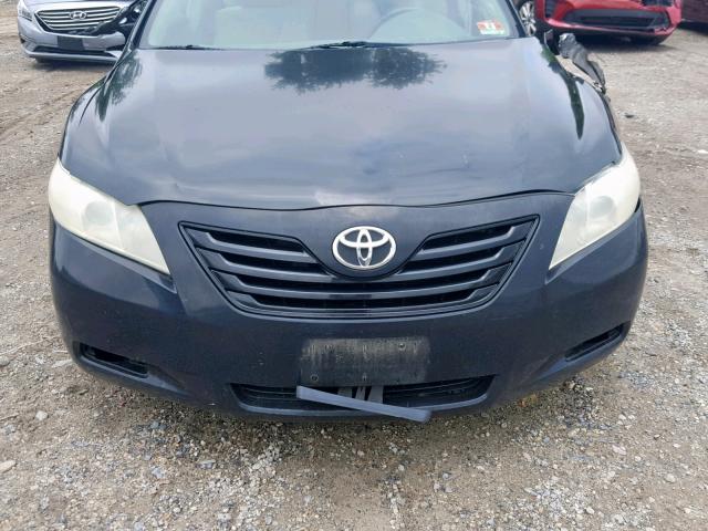 4T1BE46K57U036971 - 2007 TOYOTA CAMRY NEW BLACK photo 7