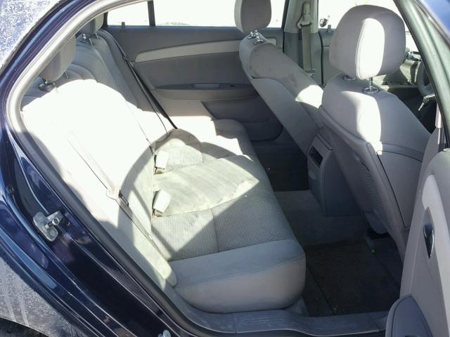 1G1ZG57B384204344 - 2008 CHEVROLET MALIBU LS 蓝色 照片 6