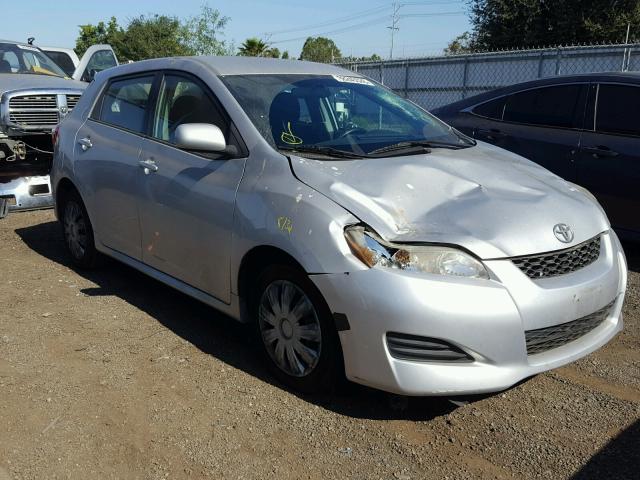 2T1KU40E79C152943 - 2009 TOYOTA COROLLA MA SILVER photo 1