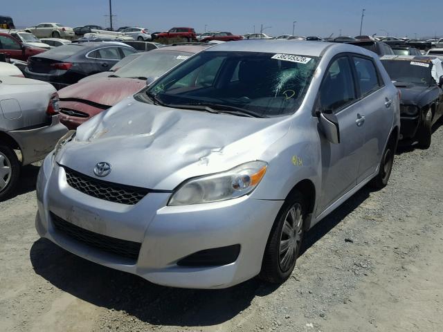 2T1KU40E79C152943 - 2009 TOYOTA COROLLA MA SILVER photo 2