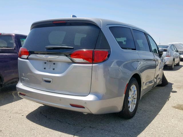 2C4RC1DG0JR273040 - 2018 CHRYSLER PACIFICA T SILVER photo 4