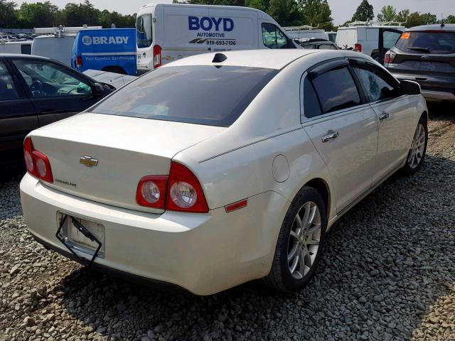 1G1ZE5E04CF323427 - 2012 CHEVROLET MALIBU LTZ თეთრი ფოტო 4
