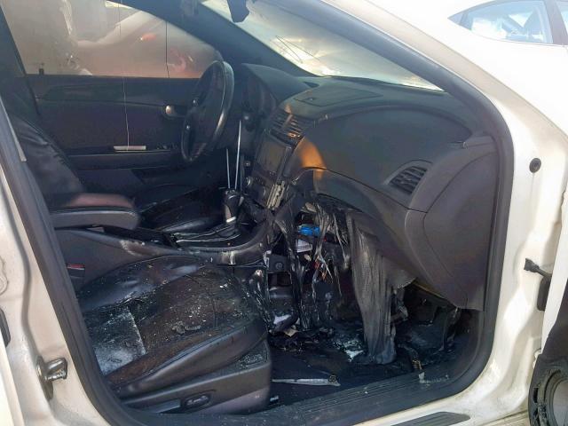 1G1ZE5E04CF323427 - 2012 CHEVROLET MALIBU LTZ თეთრი ფოტო 5