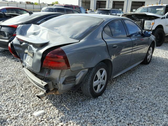 2G2WP552071102950 - 2007 PONTIAC GRAND PRIX GRAY photo 4