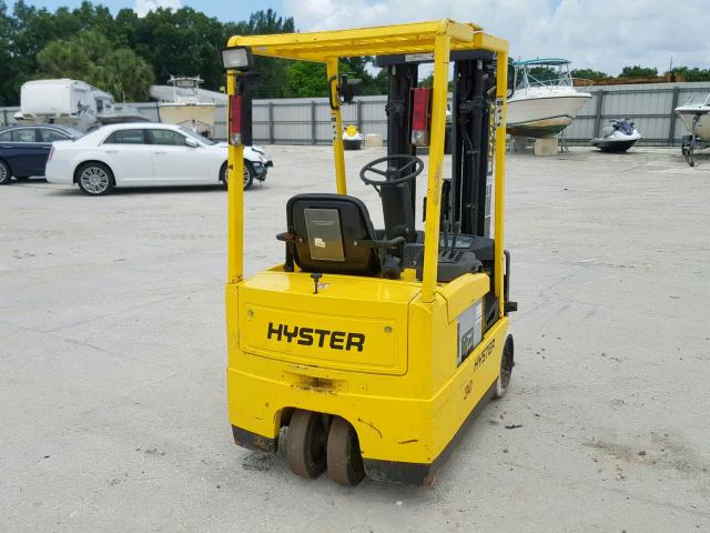 H160N02053X - 1999 HYST FORKLIFT YELLOW photo 4