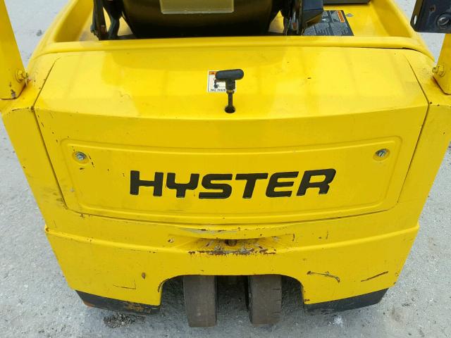 H160N02053X - 1999 HYST FORKLIFT YELLOW photo 7