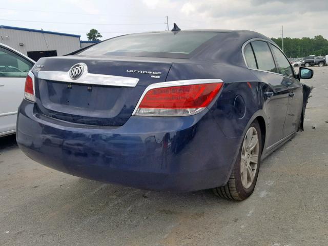 1G4GC5EG8AF301103 - 2010 BUICK LACROSSE C BLUE photo 4