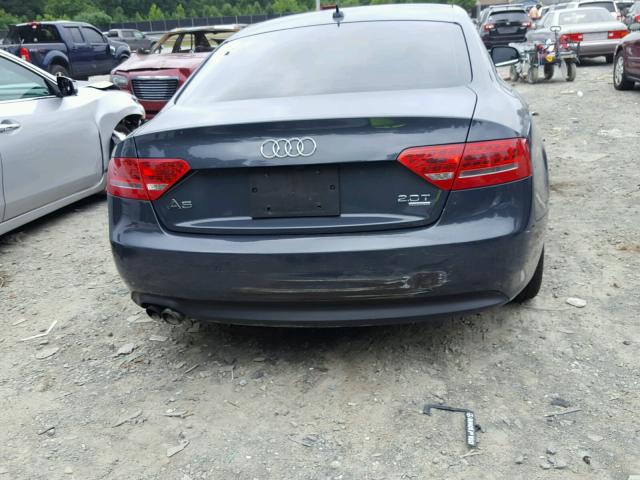 WAUVFAFR2BA015870 - 2011 AUDI A5 PRESTIG BLUE photo 10