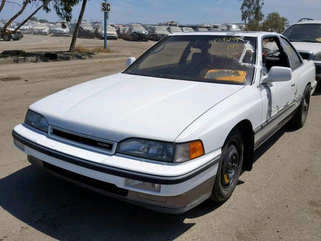 JH4KA314XLC001795 - 1990 ACURA LEGEND WHITE photo 2