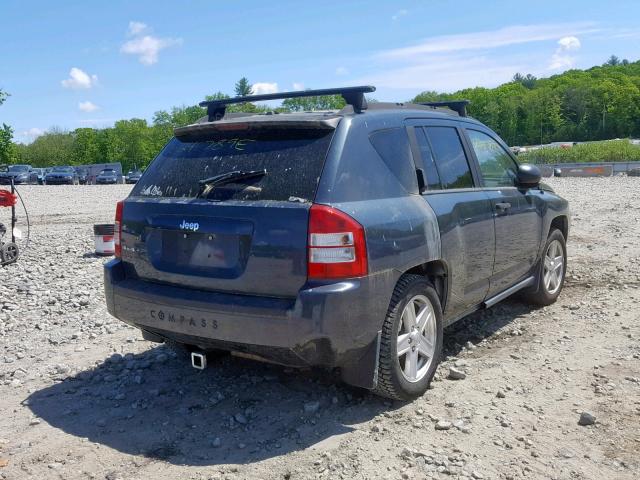 1J8FF47WX7D188564 - 2007 JEEP COMPASS CHARCOAL photo 4