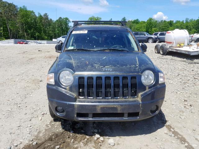 1J8FF47WX7D188564 - 2007 JEEP COMPASS CHARCOAL photo 9