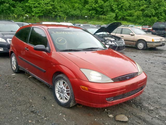 3FAFP31373R130920 - 2003 FORD FOCUS ZX3 RED photo 1