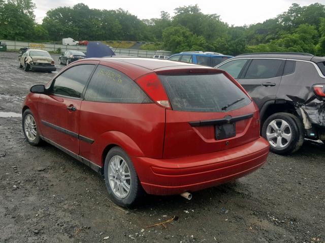 3FAFP31373R130920 - 2003 FORD FOCUS ZX3 RED photo 3