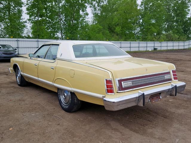 6B64S163061 - 1976 FORD OTHER YELLOW photo 3