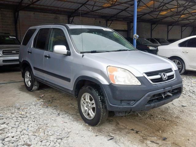 SHSRD788X3U122362 - 2003 HONDA CR-V EX SILVER photo 1