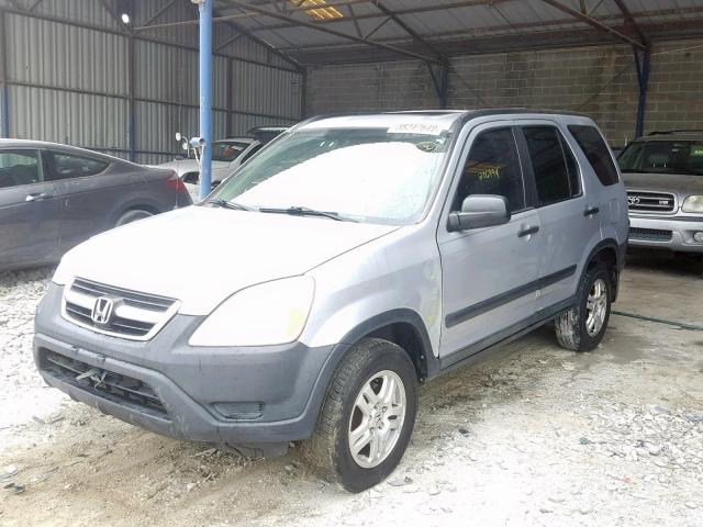 SHSRD788X3U122362 - 2003 HONDA CR-V EX SILVER photo 2