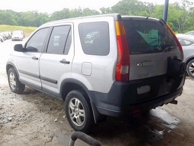 SHSRD788X3U122362 - 2003 HONDA CR-V EX SILVER photo 3