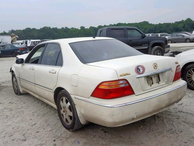 JH4KA96662C013597 - 2002 ACURA 3.5RL WHITE photo 3