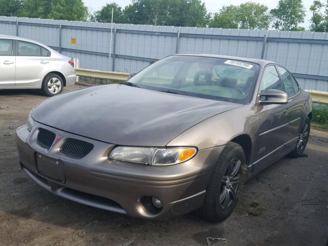 1G2WR5219YF107192 - 2000 PONTIAC GRAND PRIX BROWN photo 2