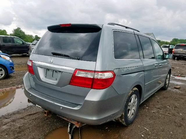 5FNRL38866B093482 - 2006 HONDA ODYSSEY TO SILVER photo 4