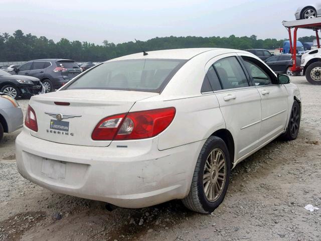 1C3LC56K47N645276 - 2007 CHRYSLER SEBRING TO WHITE photo 4