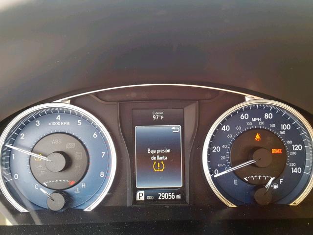 4T1BF1FK2HU730479 - 2017 TOYOTA CAMRY LE RED photo 8