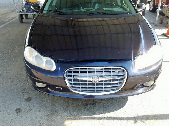 2C3HC56G8YH427336 - 2000 CHRYSLER LHS BLUE photo 9