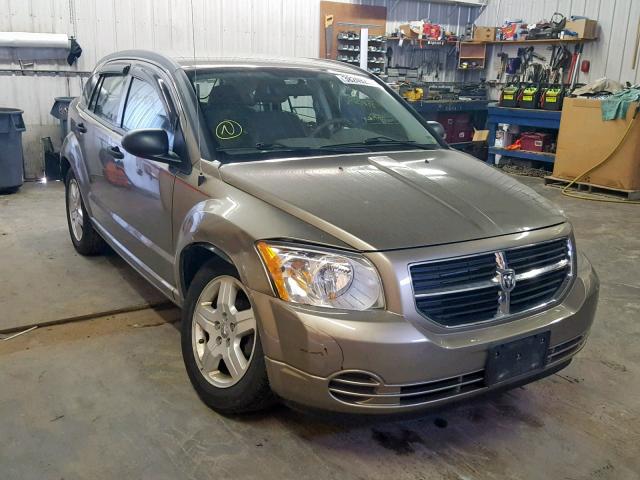 1B3HB48B48D621385 - 2008 DODGE CALIBER SX GOLD photo 1