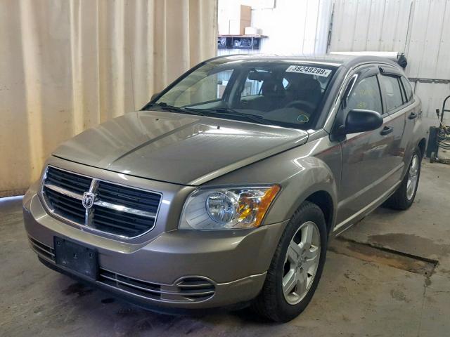 1B3HB48B48D621385 - 2008 DODGE CALIBER SX GOLD photo 2