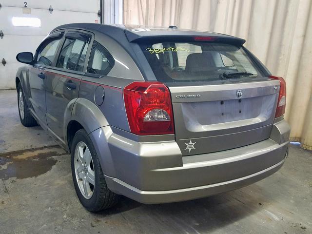 1B3HB48B48D621385 - 2008 DODGE CALIBER SX GOLD photo 3