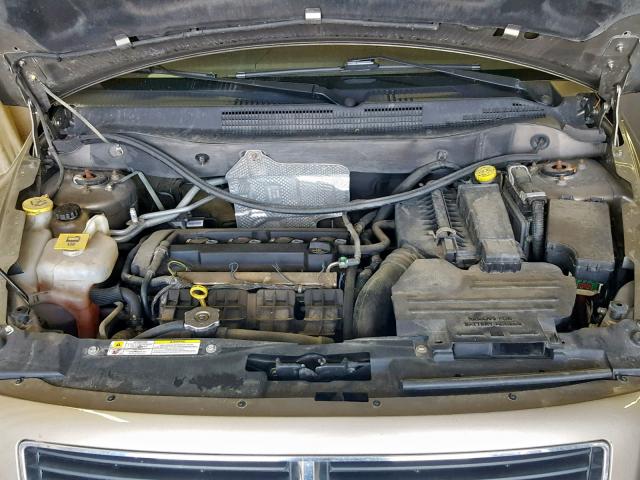 1B3HB48B48D621385 - 2008 DODGE CALIBER SX GOLD photo 7