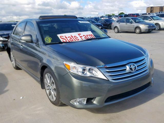 4T1BK3DB6BU422443 - 2011 TOYOTA AVALON BAS GREEN photo 1