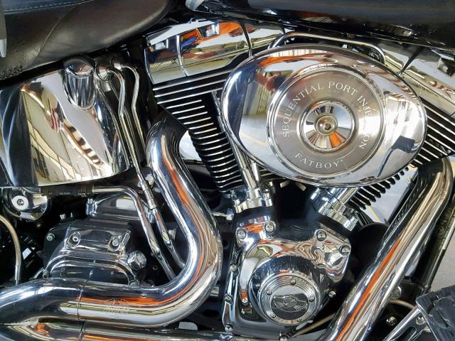 1HD1BXB193Y012276 - 2003 HARLEY-DAVIDSON FLSTFI BLACK photo 7