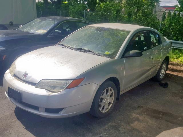 1G8AN12F94Z115141 - 2004 SATURN ION LEVEL SILVER photo 2