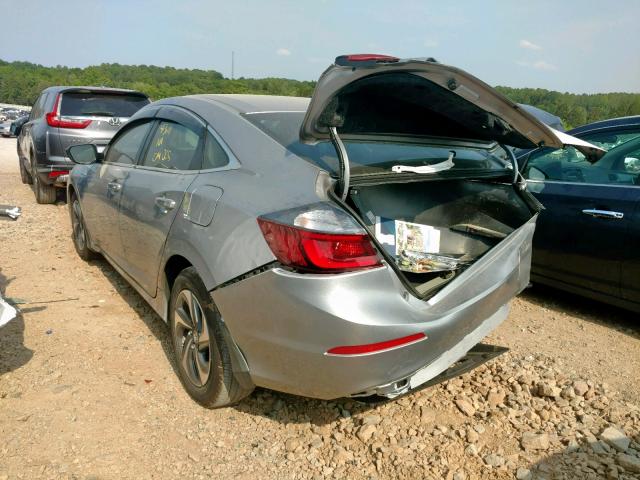 19XZE4F59KE021474 - 2019 HONDA INSIGHT EX SILVER photo 3