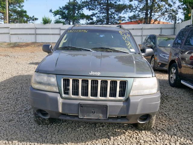 1J4GW48S04C297098 - 2004 JEEP GRAND CHER GRAY photo 9