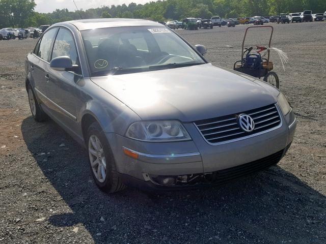 WVWPD63B84P208112 - 2004 VOLKSWAGEN PASSAT GLS GRAY photo 1