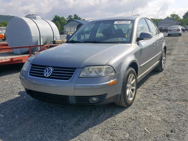 WVWPD63B84P208112 - 2004 VOLKSWAGEN PASSAT GLS GRAY photo 2