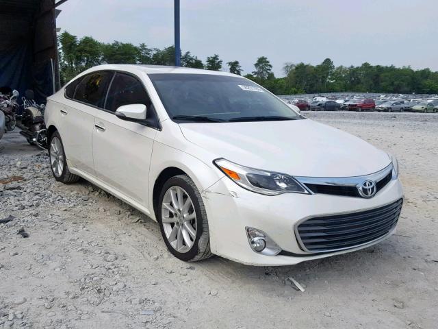 4T1BK1EB8DU046270 - 2013 TOYOTA AVALON BAS WHITE photo 1