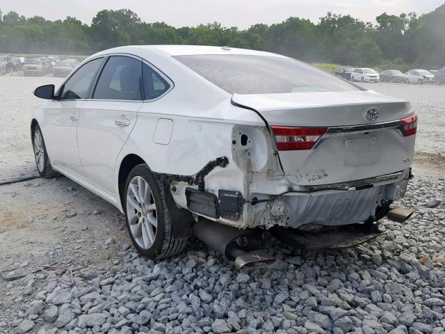 4T1BK1EB8DU046270 - 2013 TOYOTA AVALON BAS WHITE photo 3