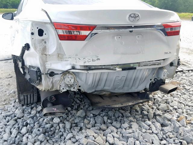 4T1BK1EB8DU046270 - 2013 TOYOTA AVALON BAS WHITE photo 9