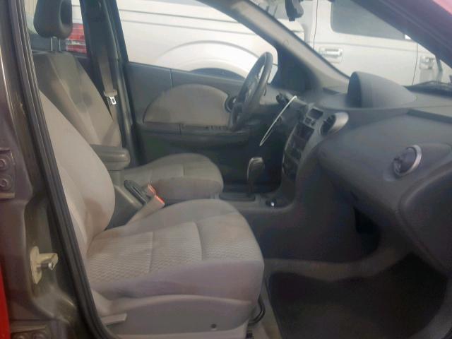 1G8AJ55F07Z162173 - 2007 SATURN ION LEVEL RED photo 5